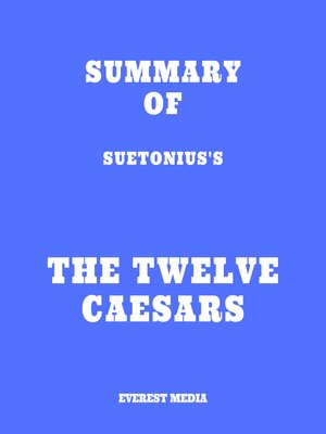 cover image of Summary of Suetonius's the Twelve Caesars
